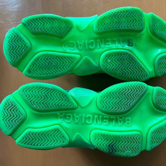 Balenciaga - Tripple S clear sole “Fluo Green“ - Picture 5 of 6